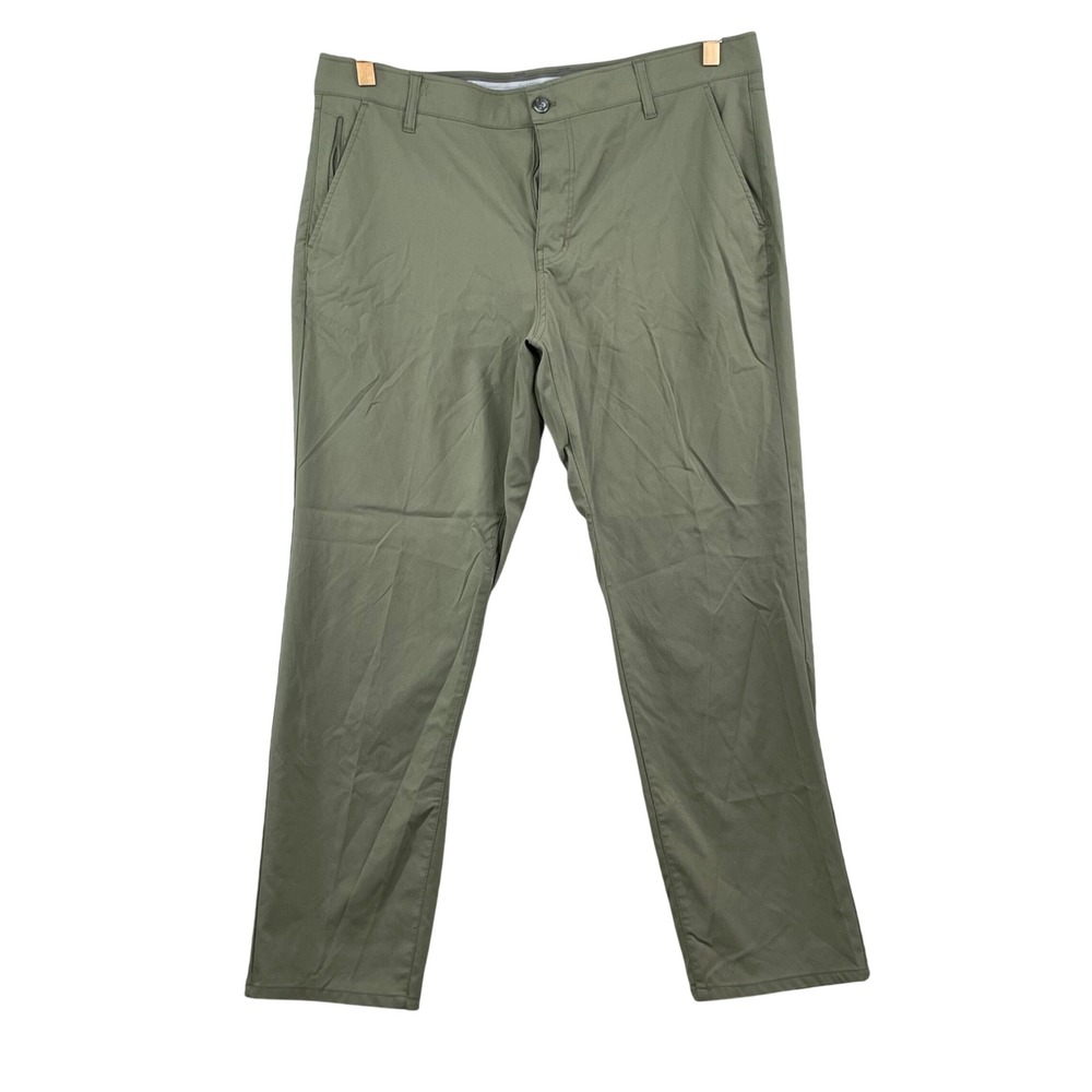 Weatherproof Vintage Pants Mens 38x30 Green Nylon Spandex Hiking Outdoots Tech